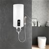 meiliwmlo scaldabagno elettrico da 2000 W, con rubinetto e doccetta G1/2, 220 V, 0,7 MPa, 25 - 75 °C, per cucina, bagno, ecc. (50 L)