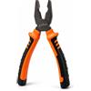 GOLDTOOLS Pinza universale professionale 200 mm, in acciaio al cromo-vanadio, manico ergonomico bimateriale, ideale per fai da te e riparazioni (200 mm)