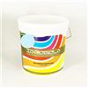 GENERICO Pittura TEMPERA Idropittura Opaca Interni BIANCA O COLORATA Semilavabile ALTA COPERTURA (14 Litri, AZZURRO S0520-B)