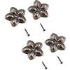 Tiiyee Puntine Per Tappezzeria, Chiodi Da Tappezzeria Modello Fiore Decorativi Decorare Divani Chiodini Mobili Antichi Decorativi Spille In Ottone Unghia Di Fiori Prugna Colore Oro Antico 23MM