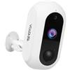 iSnatch HeyCam Free-S - Telecamera Wi-Fi a batterie, Full-HD, per Esterni, Rilevazione di Movimento, Visione Notturna ed a Infrarossi, Speaker e Microfono