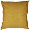 LI.G. 2 PEZZI -LI.GI. ZA425 CUSCINI DECORATIVI PER DIVANO SALOTTO ARREDO CASA COLORATI VARI COLORI CM 40X40 (Giallo) PRODOTTO ITALIANO MISTO PANAMA