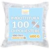 Creative Deco Riempimento in Poliestere, Imbottitura Cuscini Ipoallergenica | 600g | Ovatta Imbottitura per Cuscini, Peluche, Pupazzi, Giocattoli per Cani, Tappezzeria, Pouff | Cuscino Anallergico