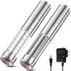 Civaner 2 pezzi LED Strobe Baton Light LED Bottiglia Servizio Luce Riutilizzabile LED Bottiglia di Champagne Luce Palmare per Partito Concerto Evento Esterno