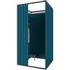 QJSZMEI Camerino Spogliatoio, Spogliatoio Portatile (blu, 85X85X200)
