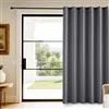 KGORGE Tenda Oscurante da Interno Divisoria 1 Pezzo L 200 x A 210 CM Tende Termiche con Anelli per Camera da Letto Moderna Curtain Grigia per Soggiorno