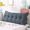 UWOBTN Cuscino Schienale Letto E Divano CuscinoLetto Premium 60/80/120/140/150/160/180/200cm Singolo/Matrimoniale Cuscini Testata letto Removibile Lavabile Lettura Schienale ( Color : #1 , Size : 180x60x20cm