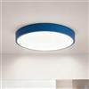 HBBursts Plafoniere A LED Sottili, 3 Temperature Di Colore, Pannello Luminoso Impermeabile Da Incasso For Soggiorno, Cucina, Camera Letto, Corridoio, Bagno, Cabina Armadio(Blue,30cm/12in)