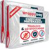 Wrappybag Custodia Materasso con Cerniera - Sacco Trasloco Set da 2 90x200