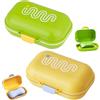 RANYAKE 2pezzi Portasapone Solido da Viaggio,Contenitore Portasapone da Viaggio,Portasapon con Coperchio,Contenitore Portatile per Sapone,per Viaggiare,in Viaggi,Dormitori,Casa,Bagno