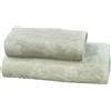 Zucchi, Set due pezzi Spugna Bagno, Coppia Asciugamani, ospite 40x60 + Asciugamano 60x110, 100% Puro Cotone Biologico Merry Flowers V1