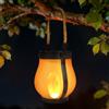 Adiwo Lanterne Solari da Esterno, 1 Pezzi Lanterna Solari Vintage da Esterno, 1500 mAh, Lampada Impermeabile per Esterni Patio Giardino Balcone Terrazza Festa Halloween Decorazione