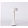 Kizozo Lampada da Tavolo Senza Fili, Ricaricabile LED Lampada da Scrivania, Dimmerabile, Lampada da Comodino, Lampada per Sala da Pranzo e Camera da Letto, 3 Colori di Luce
