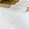 Anevous 10 Yards Nastro di pizzo in cotone, larghezza 10 cm, nastro decorativo in pizzo, bordatura in pizzo, bordatura all'uncinetto, bordatura in pizzo per fai da te, cucito, artigianato, vestiti,