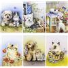 Nada Home Set 6 Strofinacci cucina cani e gatti canovacci in cotone 6867