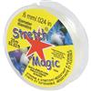 Stretch Magic Cordino elastico per perline - Trasparente, diametro 0,6 mm, 25 metri (82 piedi) - Facile da annodare, resistente ed elastico, ideale per realizzare gioielli con perline.