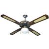Kooper 2160665 Ventilatore Soffitto con 4 Pale, 130 cm, 60 W, Marrone