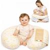 The Double Twenty Cuscino Allattamento in Fiocco di Memory Foam - Federa Ipoallergenica Sfoderabile - Supporto Ergonomico Morbido e Avvolgente, Certificato OEKO-TEX e Made in Italy