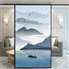 Xijier Pellicola per finestra senza colla Pellicola per la privacy Motivo classico decorativo Vetro smerigliato Copertura per porte e finestre Adesivi per finestre Adesivi per finestre 55x150cm (21,6