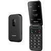 PANASONIC TF600 4G 2.8" DESIGN A CONCHIGLIA FOTOCAMERA CALCOLATRICE TORCIA MP3 E REGISTRATORE BLUETOOTH 3.0 4G NERO - KX-TF600EXB