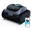 WYBOT C1-P Robot Piscina, Robot Piscina Senza Fili 4-in-1 Robot Piscina Fuori Terra con Robot Piscina pareti e Fondo, aspiraz. Pot., 5 Modi, NAV.+App, 155m² - Verde Acciaio Giada