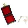 Miniblings Flauto flautista Collana - Fatto a Mano Gioielli Lunghezza I Pendente: 60cm - Fascia d'Argento Orchestra 4 cm + Box