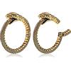 Vankula Pesi per Lobi Peso Dilatatori lobo orecchie ear weight in Acciaio inossidabile Serpente piercing espansori Gioielli Uomo Donna 6mm(2G) Oro