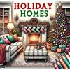 Enchanted Willow Holiday Homes Adult Coloring Book: Festive Cozy Houses for Yuletide and Winter Holidays