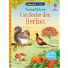 Usborne Minis - Naturführer: Entdecke den Herbst: klein, aber oho - Tiere und Pflanzen im Herbst - mit 60 Stickern - für Kinder ab 6 Jahren