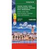 FREYTAG-BERNDT UND ARTARIA Slovenia, Croazia, Serbia 1:600.000: Westlicher Balkan, mit Infos: AK 7001