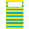 Reclam Philipp Jun. Der Process. Textausgabe mit Kommentar und Materialien: Reclam XL - Text und Kontext: 16159