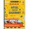 Usborne Minis: Rätsel für die Zugfahrt: Rätselbuch im kleinen Format - mit Lösungen - Beschäftigungsbüchlein für Kinder ab 6 Jahren