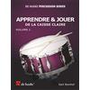 De Haske Gert Bomhof Apprendre & Jouer Vol. 1 Caisse Claire | Recueil de Chansons et de Partitions Snare Drum Débutant | Méthode Percussion Élèves Professeurs | Technique Ensemble De Haske Series 60 Pages