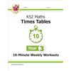 Coordination Group Publications Ltd (CGP KS2 Year 3 Maths Times Tables 10-Minute Weekly Workouts