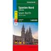 FREYTAG-BERNDT UND ARTARIA Spagna Nord 1:400.000 2025: Mit Infoguide zum Jakobsweg und Innenstadtplänen: AK 0527