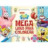 Planeta Junior Bob Esponja. Megalibro para colorear: Con pegatinas