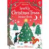 Usborne Sparkly Christmas Trees: (Little First Stickers) : A Festive Christmas Creativity Book for Children: Sticker Book