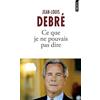 Points Ce que je ne pouvais pas dire 2007-2016