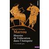 Points Histoire De L'Education Dans Antiquite. Tome 1, Le Monde Grec