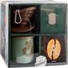 MARABOUT Café nomade: Ce coffret contient : 1 mug émaillé, 1 filtre en silicone, 1 filtre en inox et 1 livre sur la dégustation du café: 13682