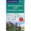 Kompass 14 berchtesgadener land-chiemgauer alpen: 4in1 Wanderkarte mit Aktiv Guide und 1:25000 Karten, inklusive Kartenbereich zur offline Verwendung in der KOMPASS-App. Fahrradfahren. Skitouren.