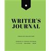 CreateSpace Independent Publishing Platf Writer's Journal: 500 Pages, Large Journal Notebook, Softcover, Olive Green Pinstripes (7.5 x 9.25 in.)