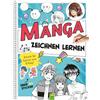 Schwager & Steinlein Verlag GmbH Manga Zeichnen lernen I Schritt-für-Schritt-Anleitung: Manga Zeichnen inkl. Kawaii-Techniken & 80 Sticker