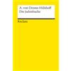 Reclam Philipp Jun. Die Judenbuche: Ein Sittengemälde aus dem gebirgigten Westphalen - Droste-Hülshoff, Annette von - Deutsch-Lektüre, Deutsche Klassiker der Literatur - 1858
