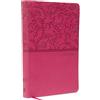 HarperCollins Holy Bible: New King James Version, Pink Leathersoft, Value Thinline Bible: Red Letter Edition