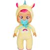 Cry Babies Tiny Cuddles Day Care Ashley, Bambola Bebè, Bambola di Peluche Vestita con un Pigiama della linea Day Care che Piange Lacrime Vere, Giocattolo per Bambini dai 18 Mesi in su
