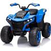 ATAA Quad elettrico per bambini 24 V ATAA Vengeance blu moto a batteria per bambini con telecomando luci LED musica e Bluetooth