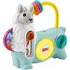 Fisher-Price Linkimals Emma Le Lama, Versione Francese, Giocattolo elettronico per Bambini e Bambini, Giocattolo Luminoso e Musicale, Giocattolo Sveglio, dai 9 Mesi, HNM89