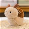 AQCQDQ Giocattolo di peluche, insetto, giocattolo per insetti, simpatico ragno ape bruco, portachiavi in peluche, regalo per ragazze e ragazzi (lumaca)