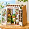 Rolife Casa in Miniatura da Costruire Book Nook Kit Fai da te Per Adulti Kit di Costruzione di Mini Casa Modellismo (Secret Bloomy Nook)